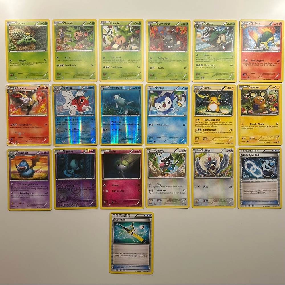 2015 Breakthrough Pokemon Card Lot